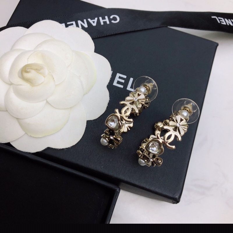 Ch*el earrings